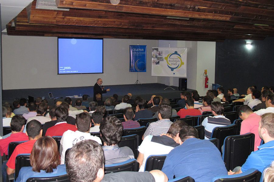 Palestra com Flávio Pereira, Celepar, tipo 2, interativa.